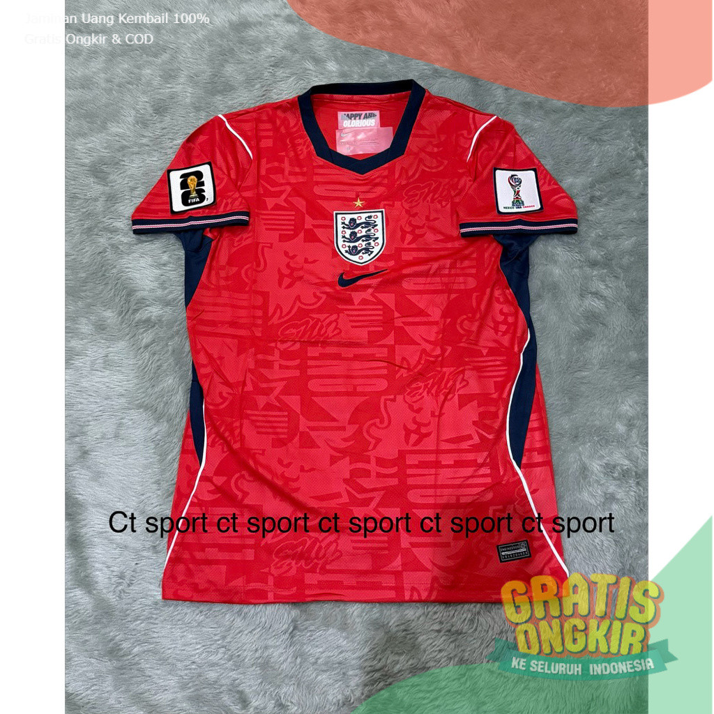 full patch world cup 2026 jersey inggris away terbaru 2026 baju bola dewasa/ pildun terbaru 2026 hom