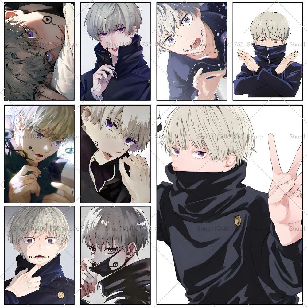 1PC Anime Jujutsu Kaisen Inumaki Toge Poster Self-adhesive Art Waterproof Paper Sticker Coffee House