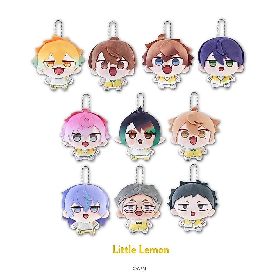 NIJISANJI 8th Anniversary Big Head Doll Withcake Plush Pendant Fans Kids Adult's Students Friends Co