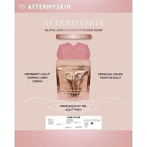 TERLARIS afterskin/ afterskin soap/ afterskin official/ afterskin alpha arbutin/ sabun/ afterskin or