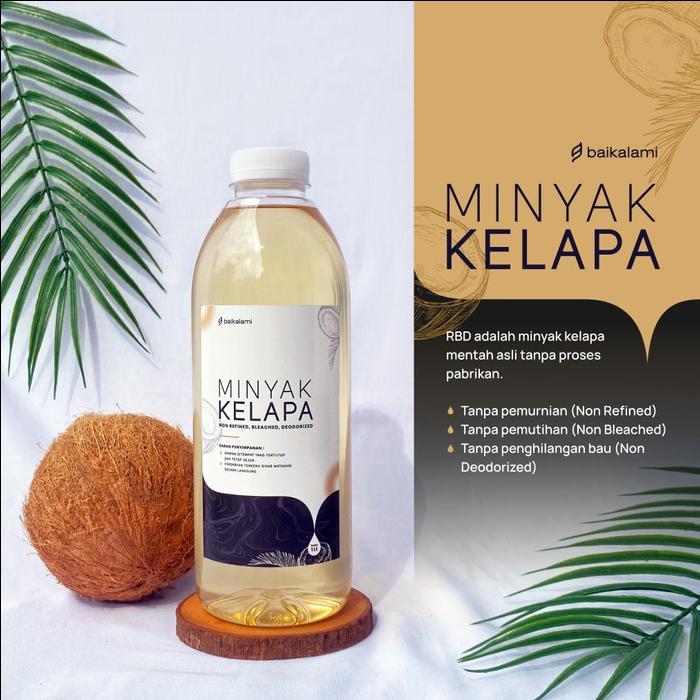 Minyak Kelapa/Minyak Klentik Asli Non RBD 1 Liter