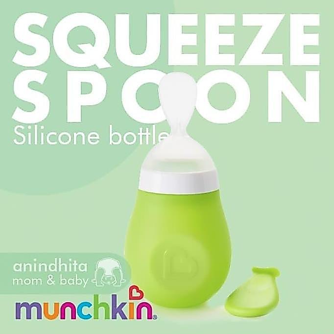 MUNCHKIN SQUEEZE SPOON BOTTLE | BOTOL SENDOK