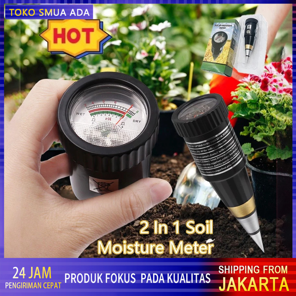 

[Ready ya,COD] ✔ Termurah di Shopee ✔ Alat Penggukur Tanah 2 in 1 Pen Type PH Meter Soil Analyzer Tester Meter Alat Ukur PH Tanah