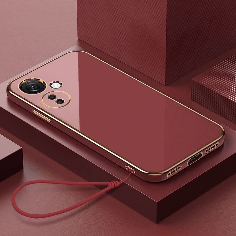 For Oppo Reno11 F Case OPPO Reno11F Phone Case oppo Reno 11F Case oppo CPH2603 Luxury Square Plating