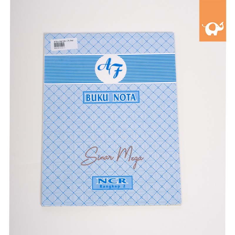 

AF Buku Nota Kontan 2 Ply Besar (POTRAIT) / Kertas Murah Berkualitas