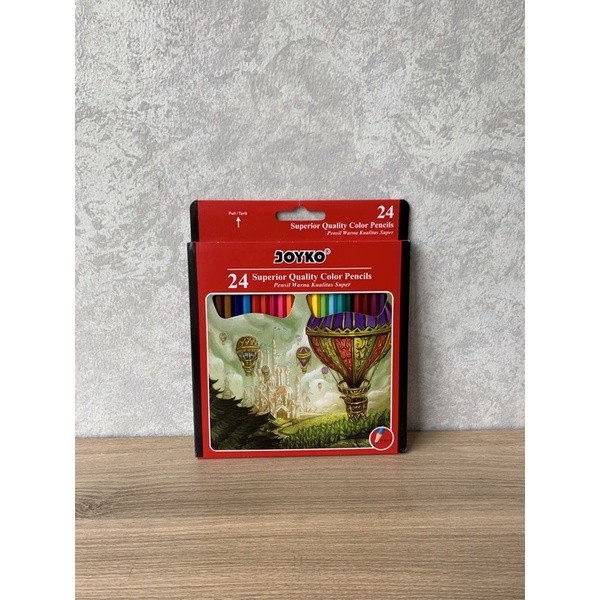 

Pensil Warna Panjang Joyko - 24 Warna CP-104
