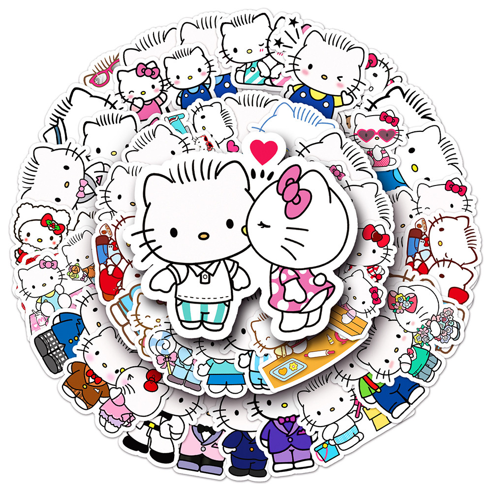 

10/30/50pcs Cute Sanrio Cartoon DEAR DANIEL Anime Stickers Decoration Water Bottle Fridge Laptop Phone Funny Sticker Kids Toys