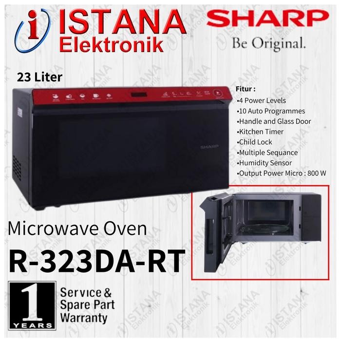 SHARP MICROWAVE OVEN 23 LITER R-323DA-RT