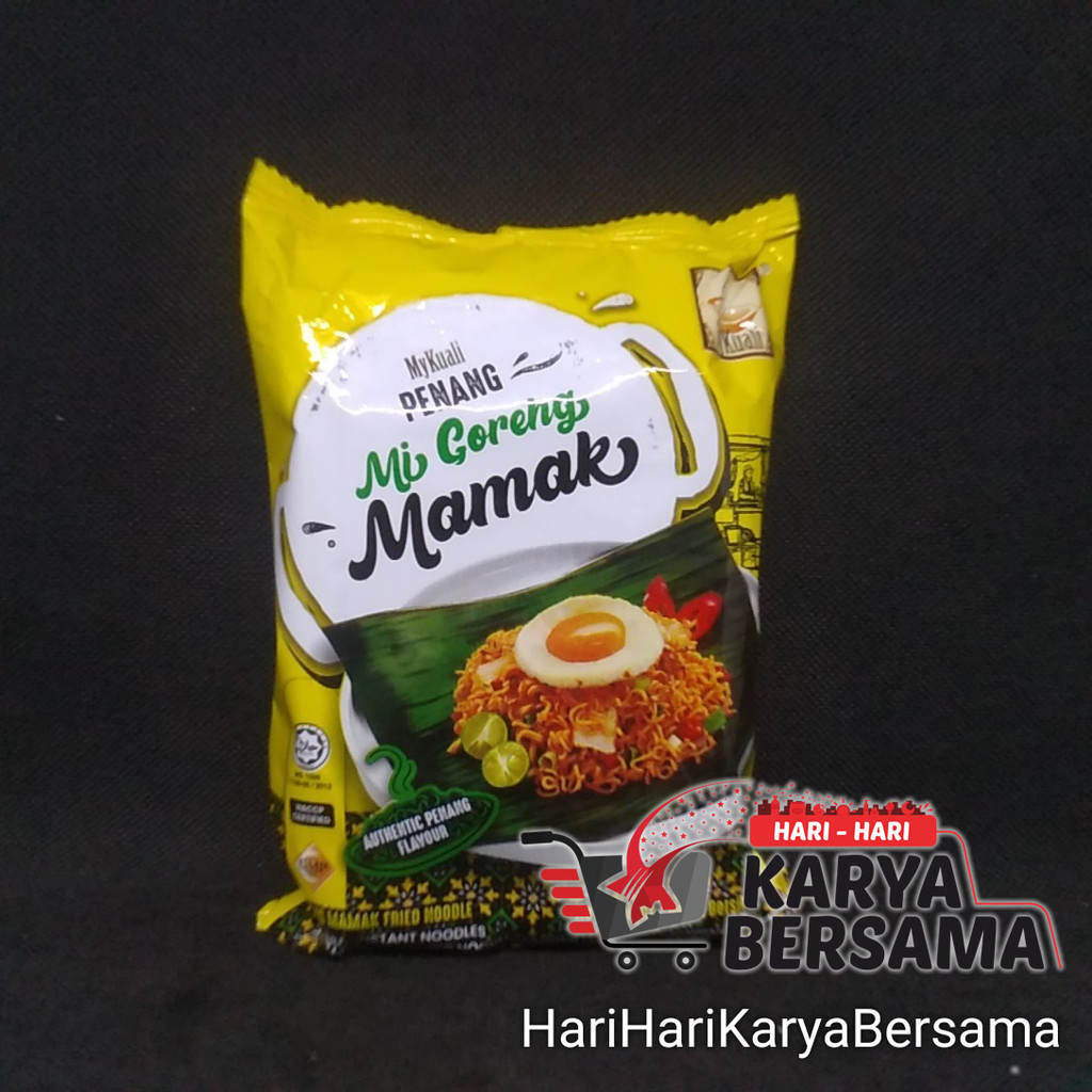 

MAKANAN MIE INSTAN MY KUALI PENANG MI GORENG MAMAKU NOODLE 95GR