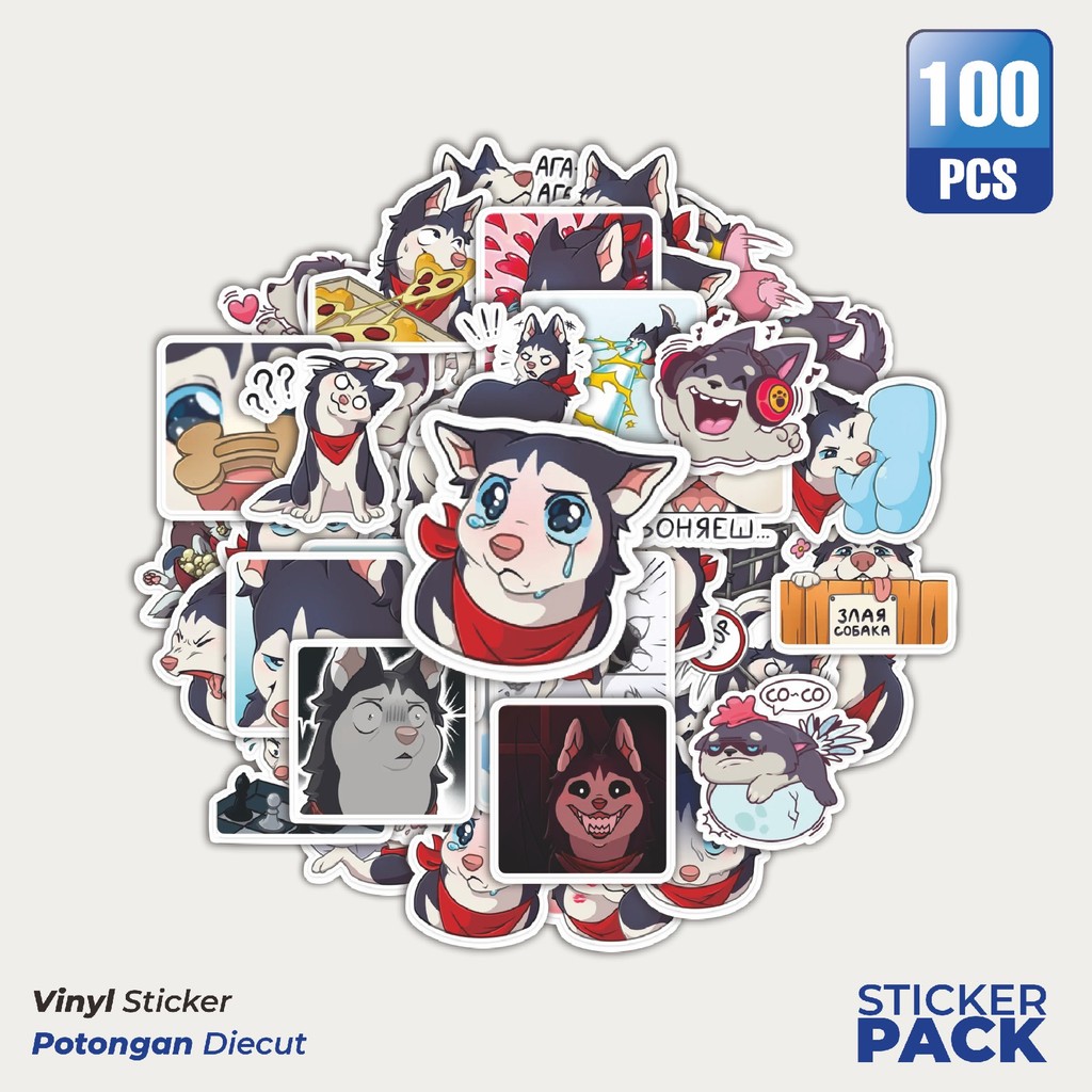 

Terbaru! 50 pcs Stiker Funny Karakter Luck The Husk Dekorasi Lucu Kreatif untuk Notebook, Skateboard, HP