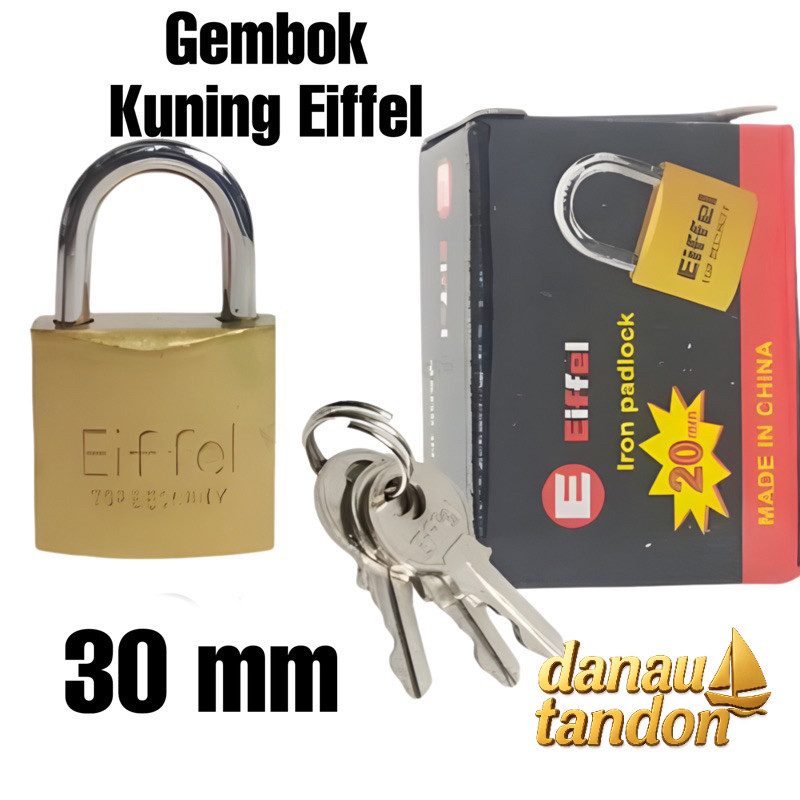 Gembok Kuning Eiffel 30 mm