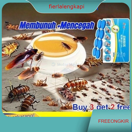 Racun Kecoa 8 Pcs / Karton Perangkap Kecoa Pembasmi Kecoa Paling Ampuh Anti Kecoa Perangkap Kecoa Mo