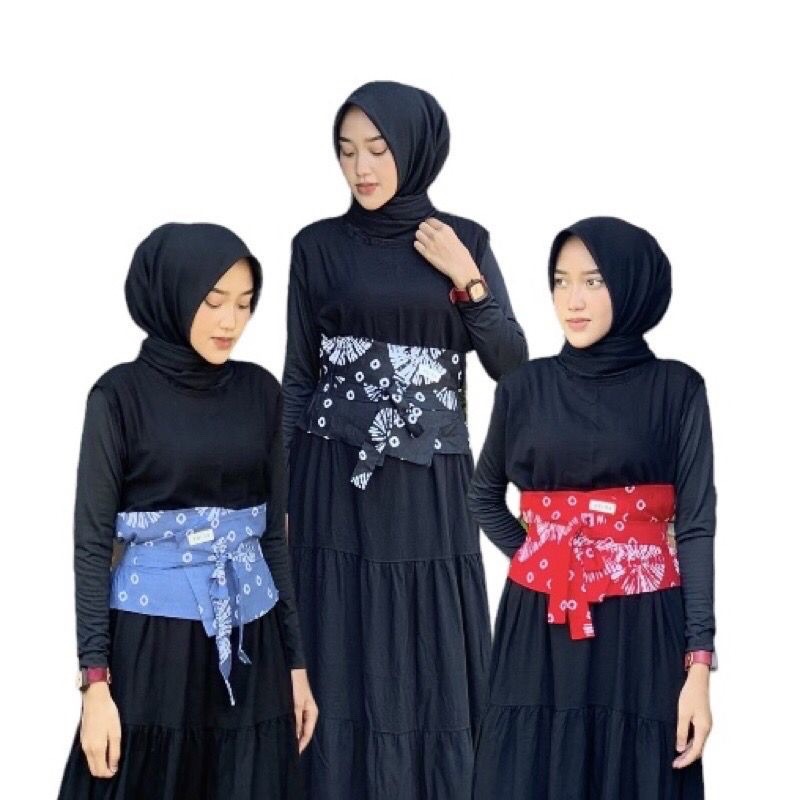 TERLARIS [ BISA COD ] obi belt tenun tiedye batik / obi belt / obi batik / obi belt JUMBO BIGSIZE ik