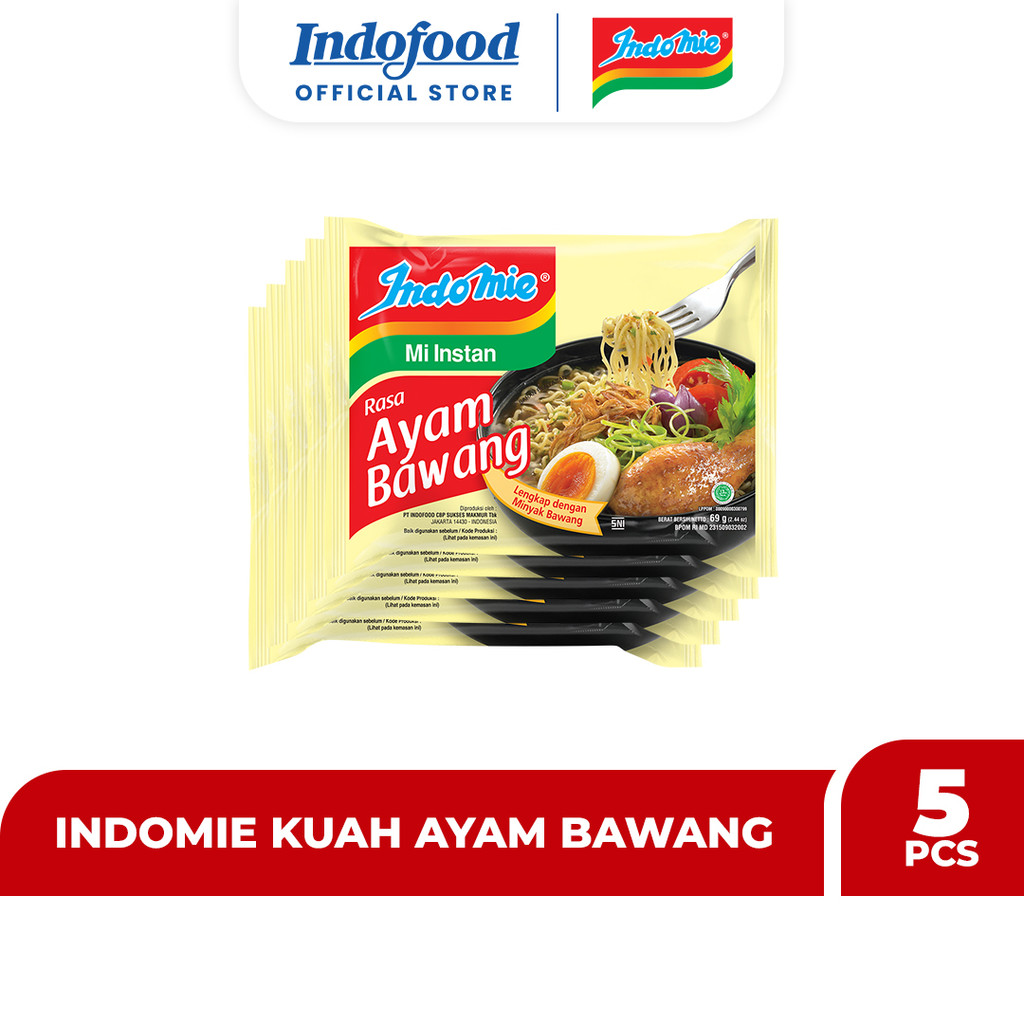 

5 Pcs - Indomie Kuah Ayam Bawang