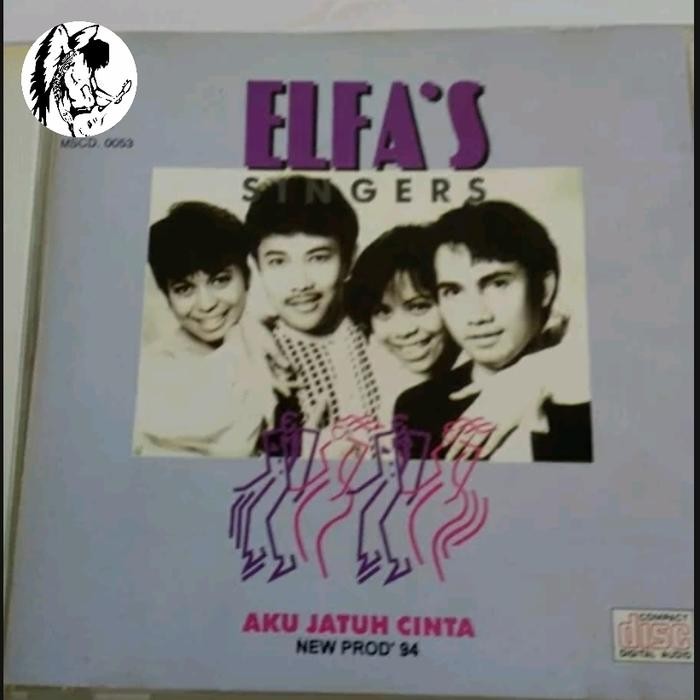 CD ELFA'S SINGERS - aku jatuh cinta. kahitna rita effendy yana julio imaniar mus mujiono kla project