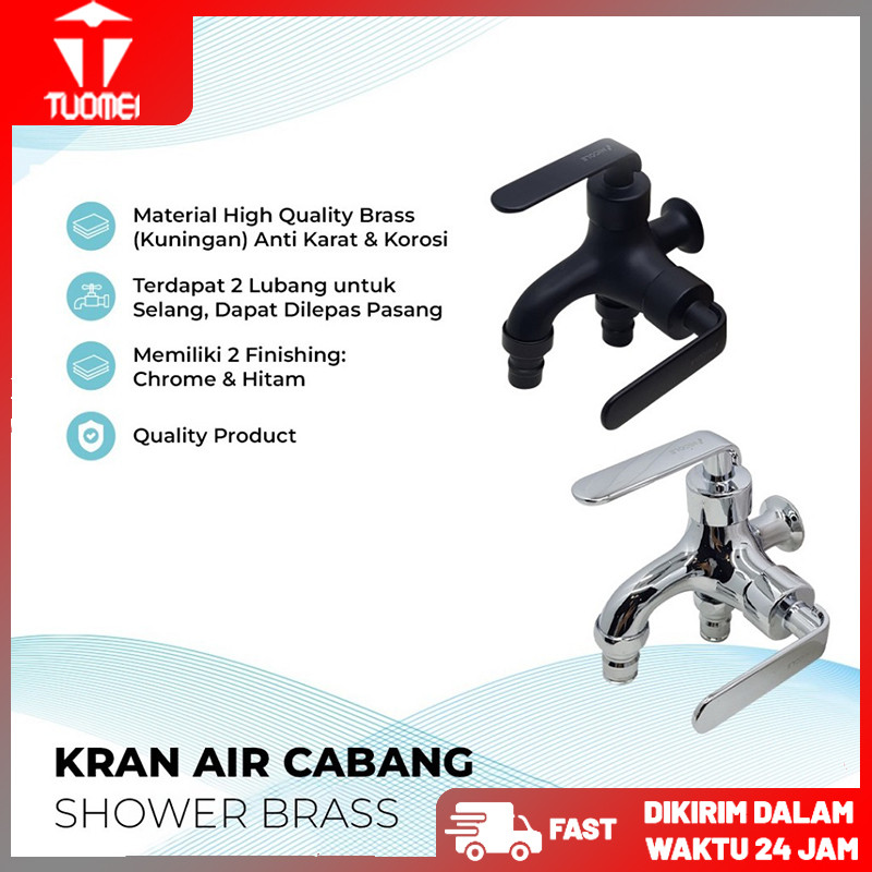 Model 3 Cabang Kran Tembok kran cabang 3 Stainless /kran 3 cabang Mandi Kran Shower/Sus304 Kran Kama