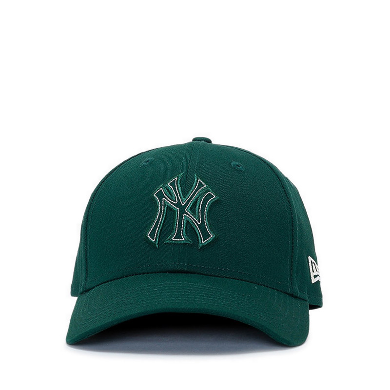 New Era 940 Applique New York Yankees Men's Cap - Dark Green