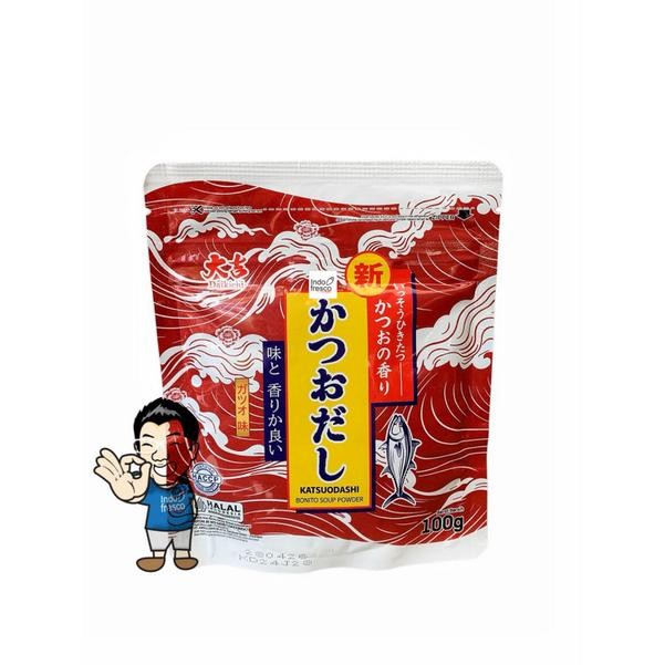 

PROMO! Daikichi Katsuo Dashi- Bonito Soup Powder- Kaldu Ikan Bubuk 100 g