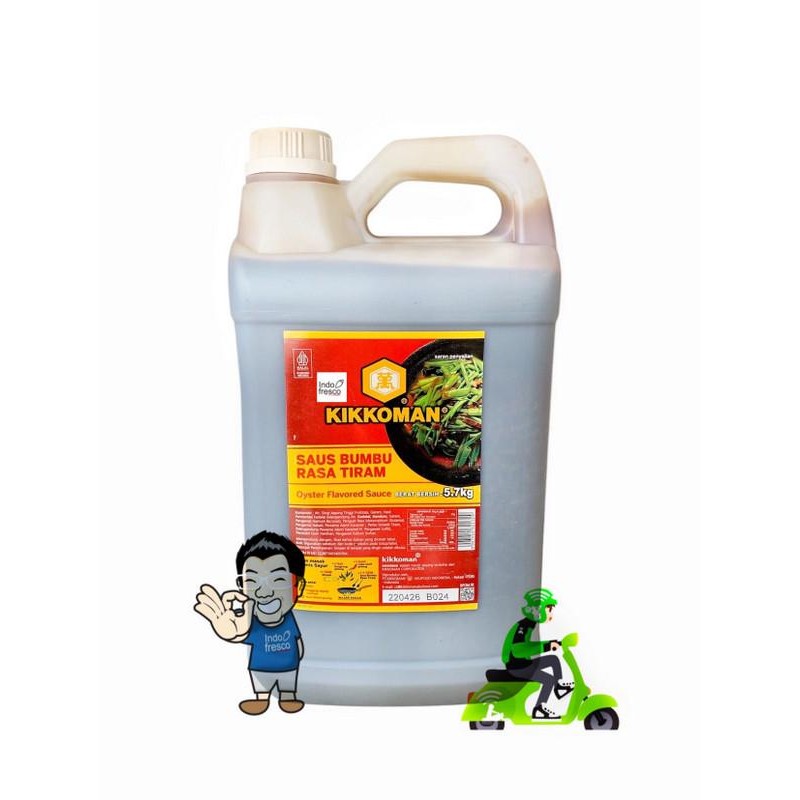 

PROMO! Kikkoman Oyster Sauce- Saus Tiram Halal 5 L- Khusus OJOL