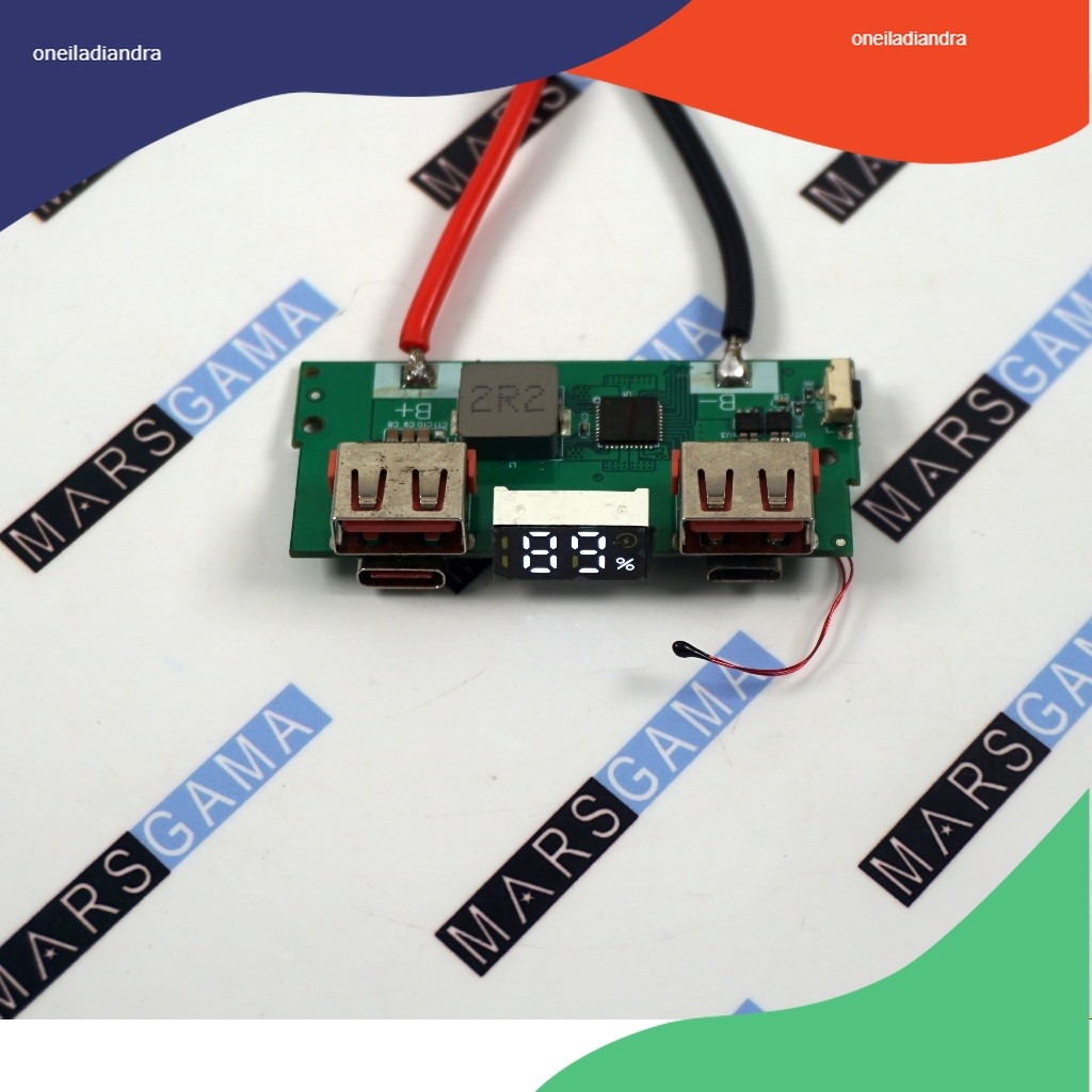 Modul PB LCD IP5356 Power Bank VOOC Fast Quick charger PD3.0 22W AFC QC3.0 QC4.0