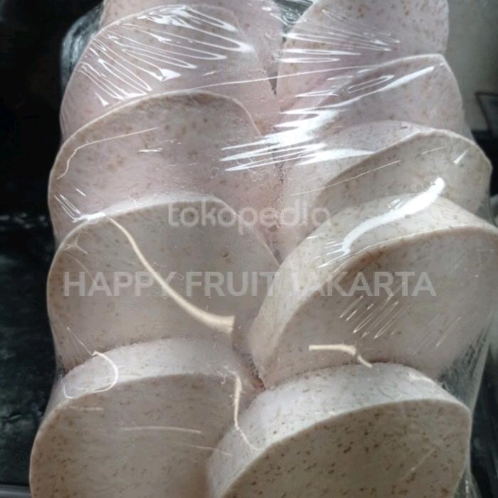 

Talas papua jumbo kupas / pack