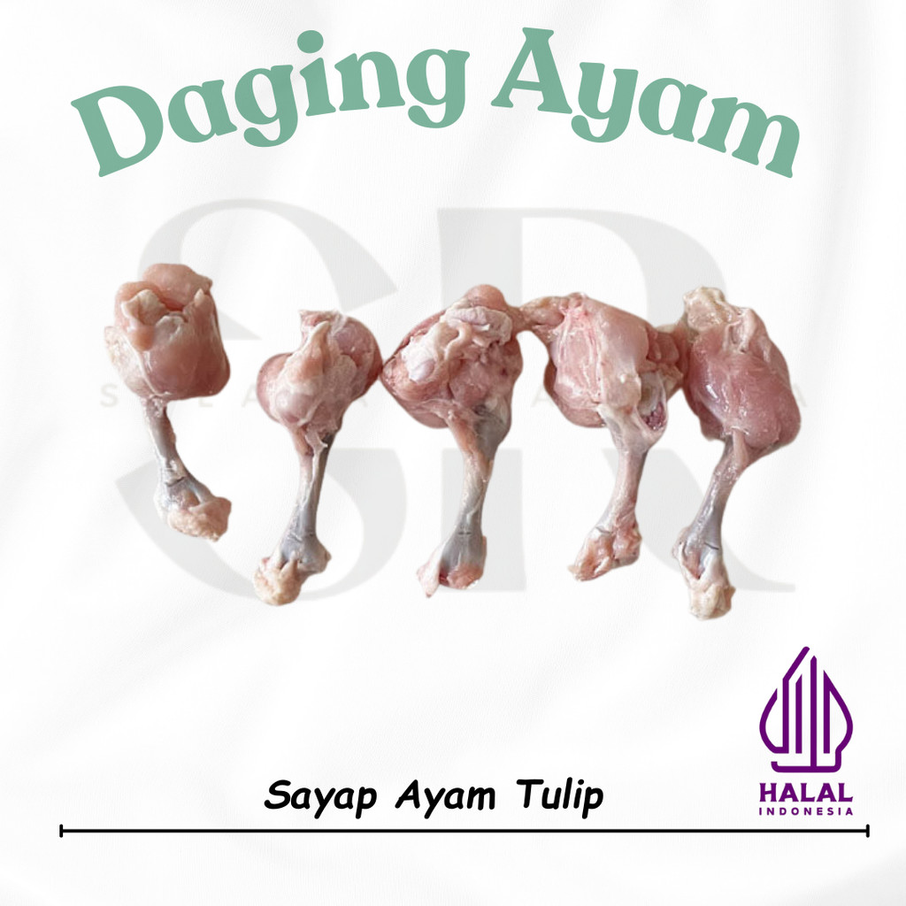 

Sayap Ayam Tulip - Tulip Wings 500gr
