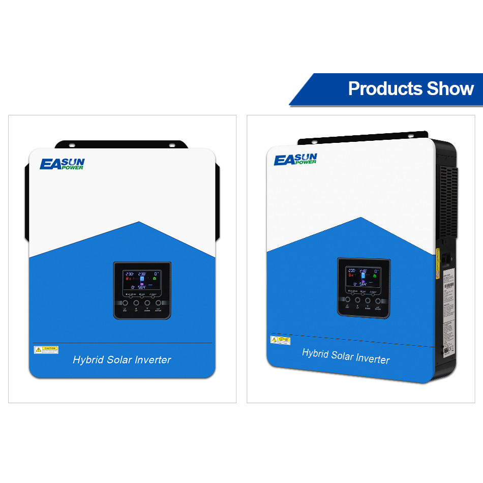 Hybrid Solar Inverter 6.2KW 4.2KW 3.2KW 2.2KW Solar Inverter Controller 12V 24V 48V 120A MPPT Hybrid