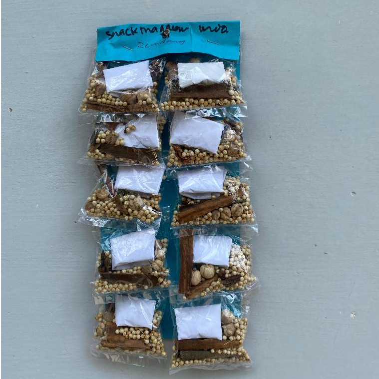 

Bumbu RENDANG Racik Alami Praktis, Tanpa Pengawet isi 10 pis