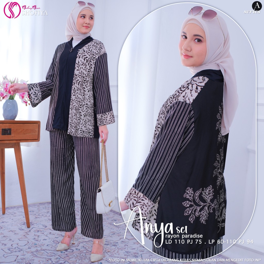 [BARU]ANYA SET CELANA ori by SHOFIYA