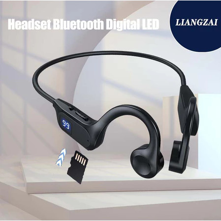 Model Earphone Bluetooth Nyata/mp3 headset memory card/Permainan/Olahraga/Kenakan di leher belakang/