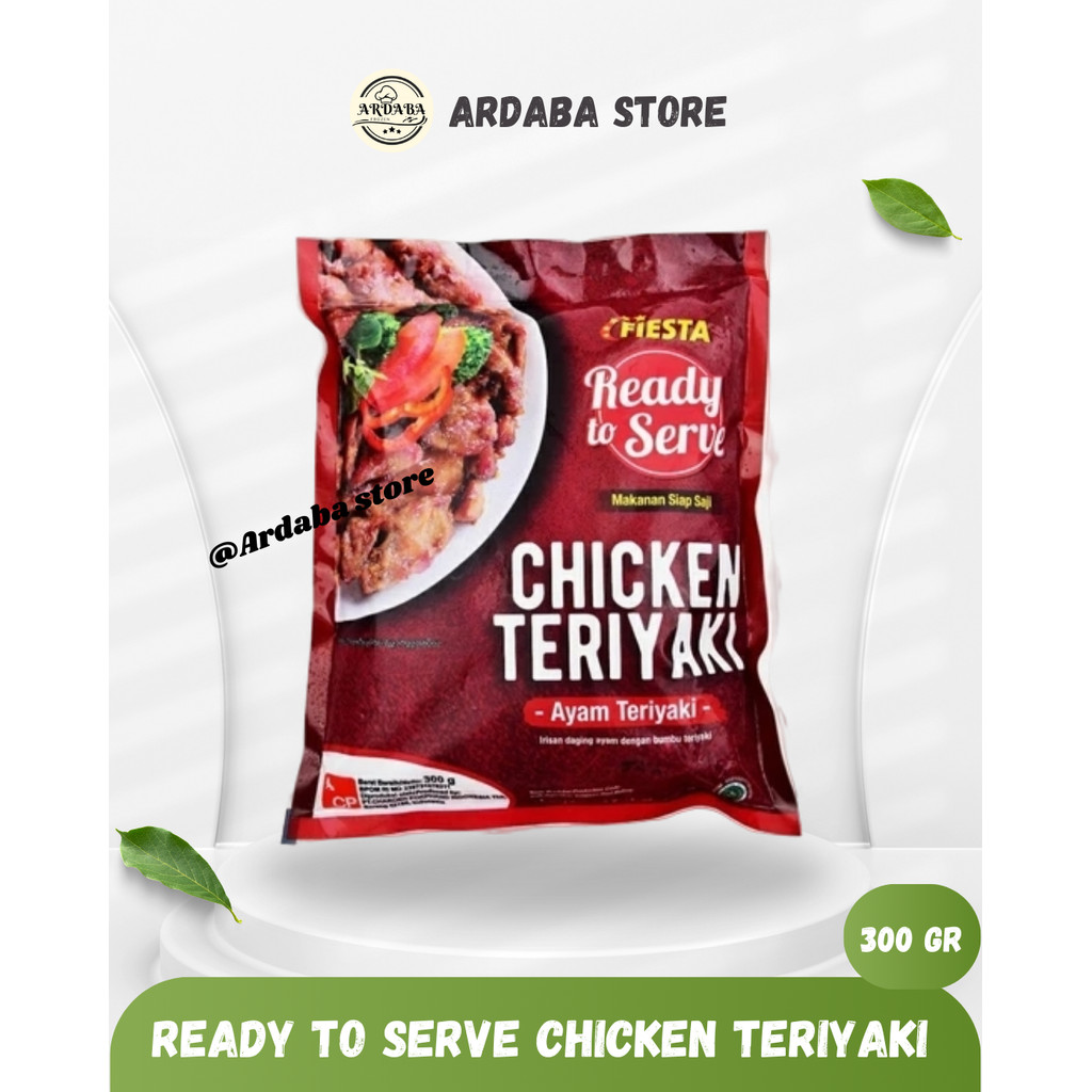 

Fiesta Ready To Serve Chicken Teriyaki 300 Gram - ARDABA STORE