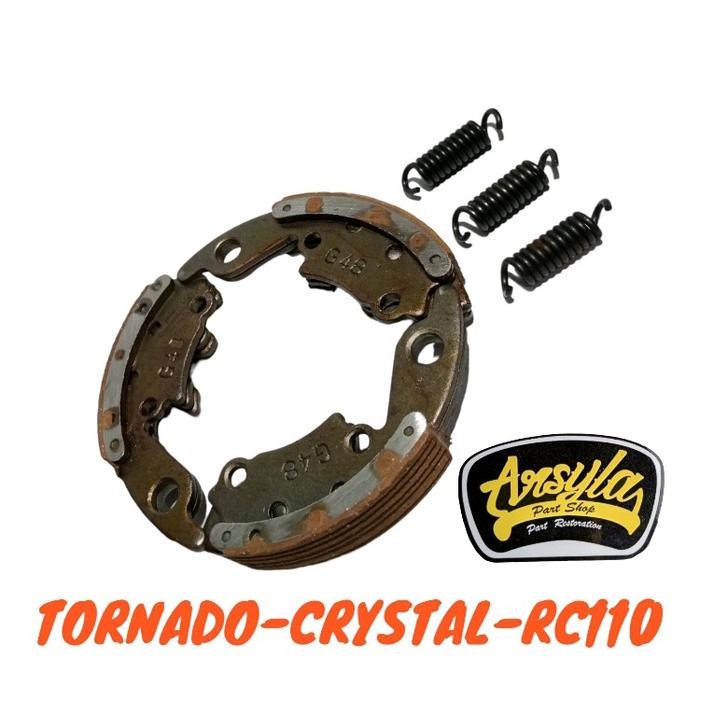 kampas ganda kopling Suzuki tornado crystal rc110 - -, -
