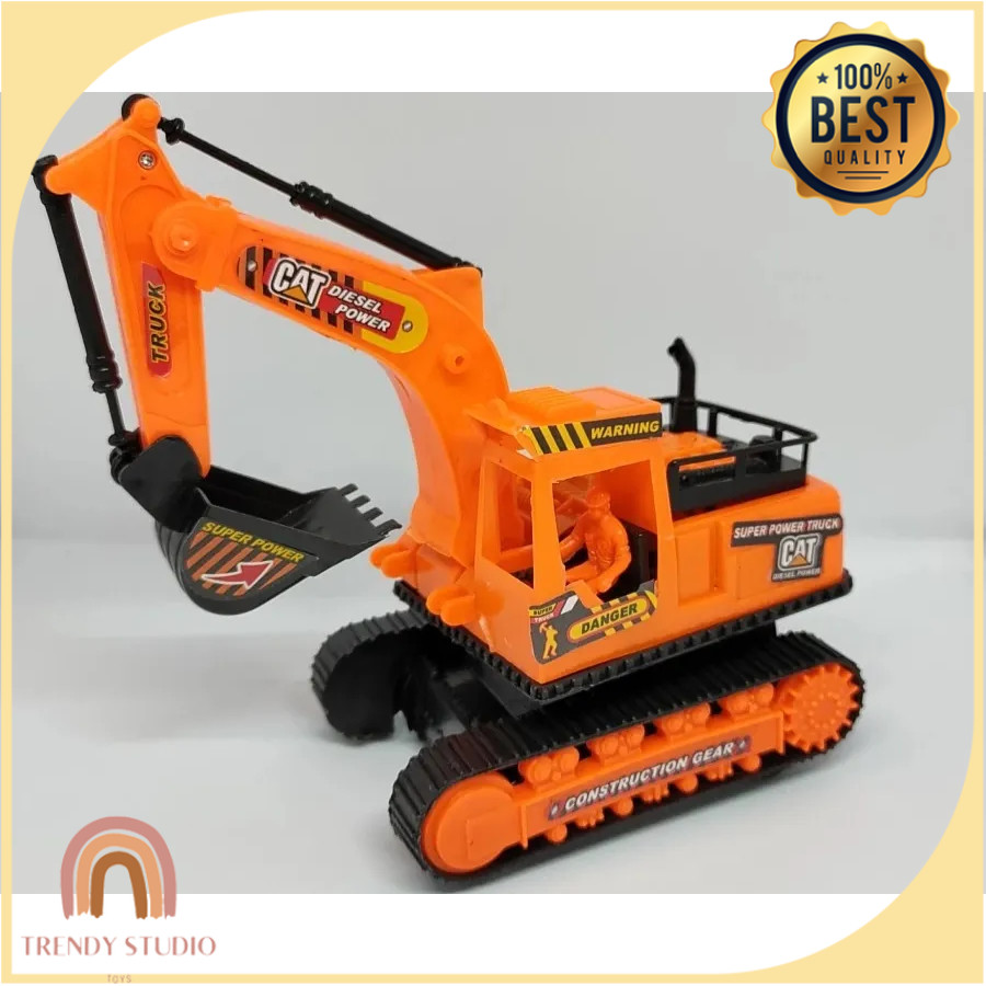 Mainan Anak TRUK Konstruksi Excavator Alat Berat Beko MB03