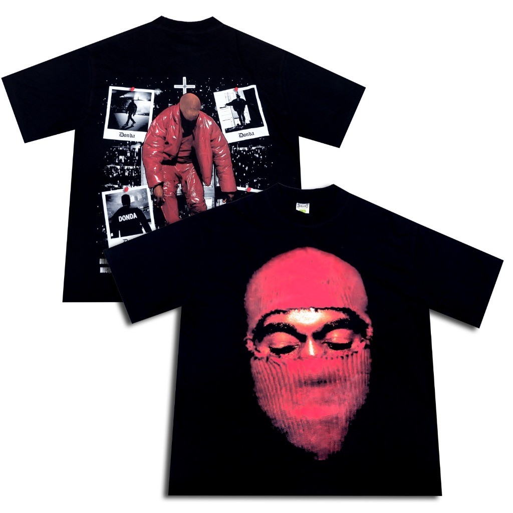(TOP) VONSEEY KANYE DONDA MUSIC KAOS OVERSIZE