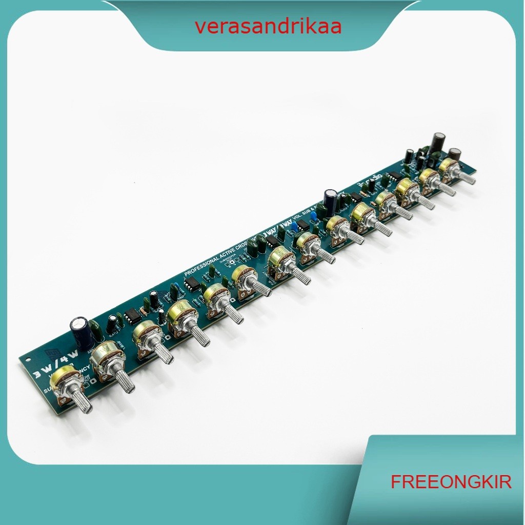 CROSSOVER 3 WAY 4 WAY PLUS SUBWOOFER FREQUENCY TONE CONTROL BY JLZ