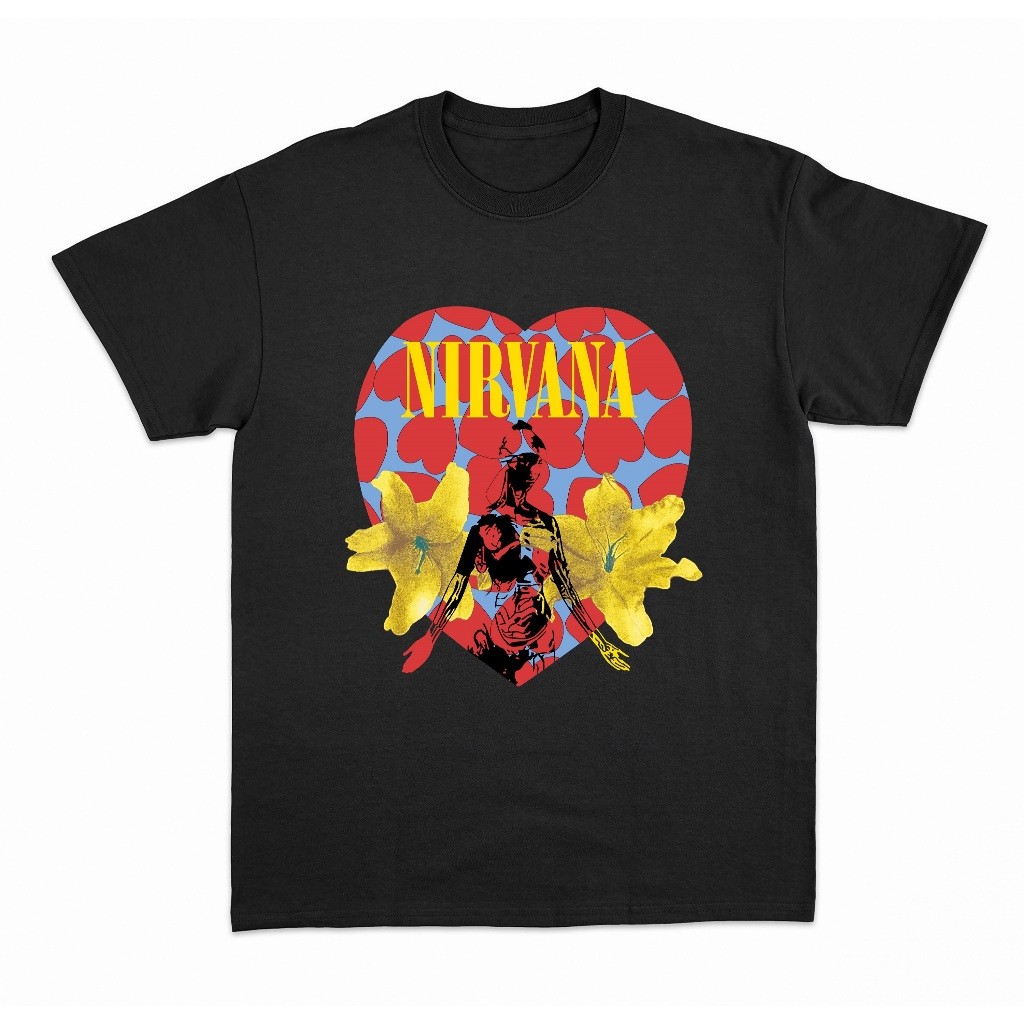 (COD) NOISES Tshirt Kaos Band NIRVANA - Hsb x In Utero Cotton Combed 24s