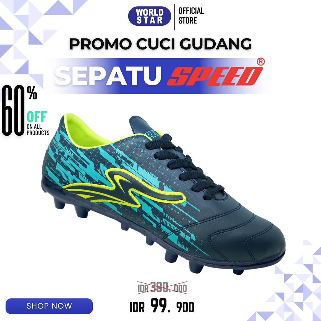 Sepatu Bola Anak BOCA Speed Series 100% ORIGINAL | SEPATU BOLA Anak 35