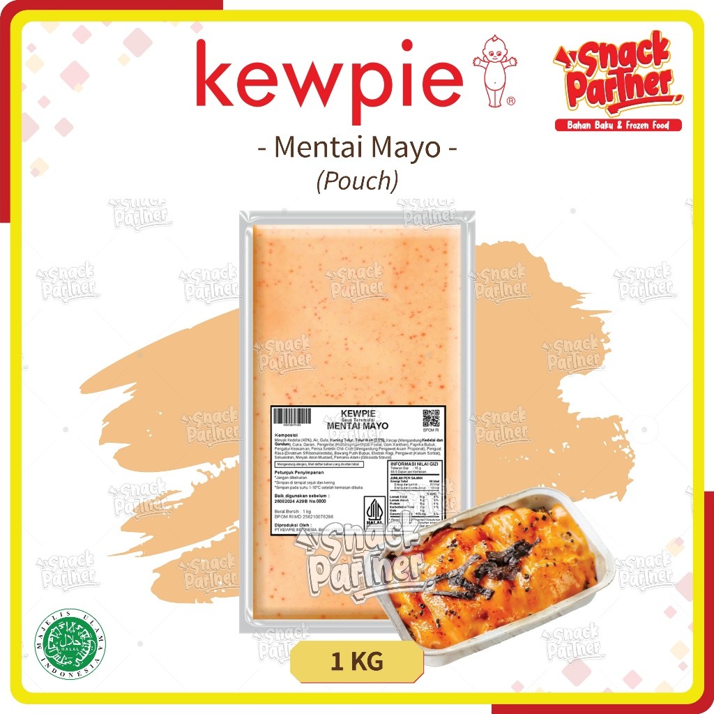 

KEWPIE MENTAI MAYO 1 KG - Saos Saus Bumbu 1KG