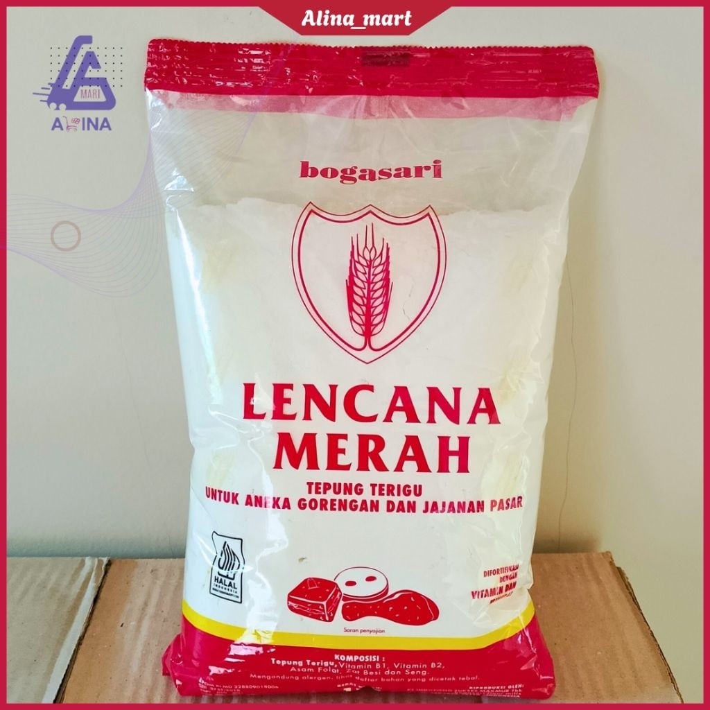 

Tepung Terigu Lencana Merah [1 kg]