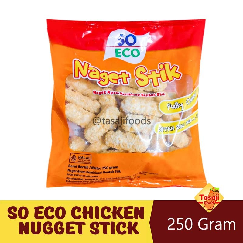 So Eco Chicken Nugget Stick 250 Gram Nugget Ayam