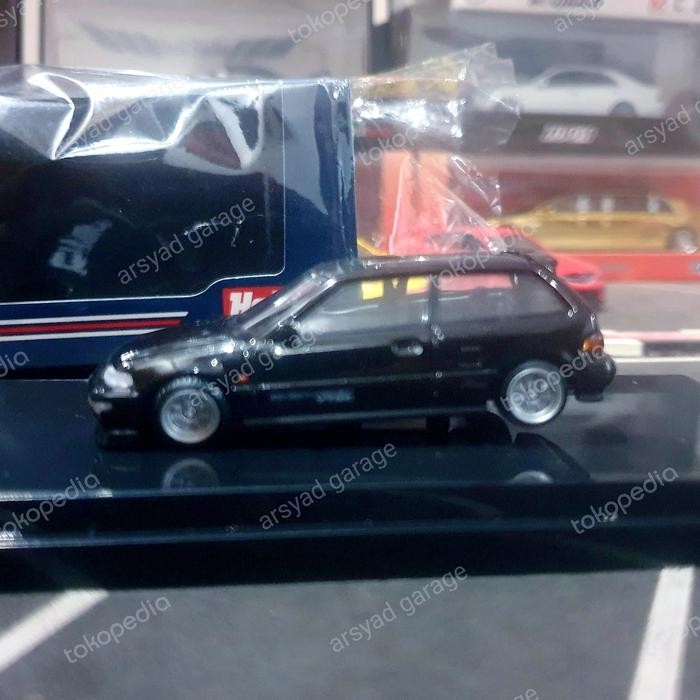 ME99 Diecast Hobby Japan Honda Civic EF9 sir II Customized vers black Swap