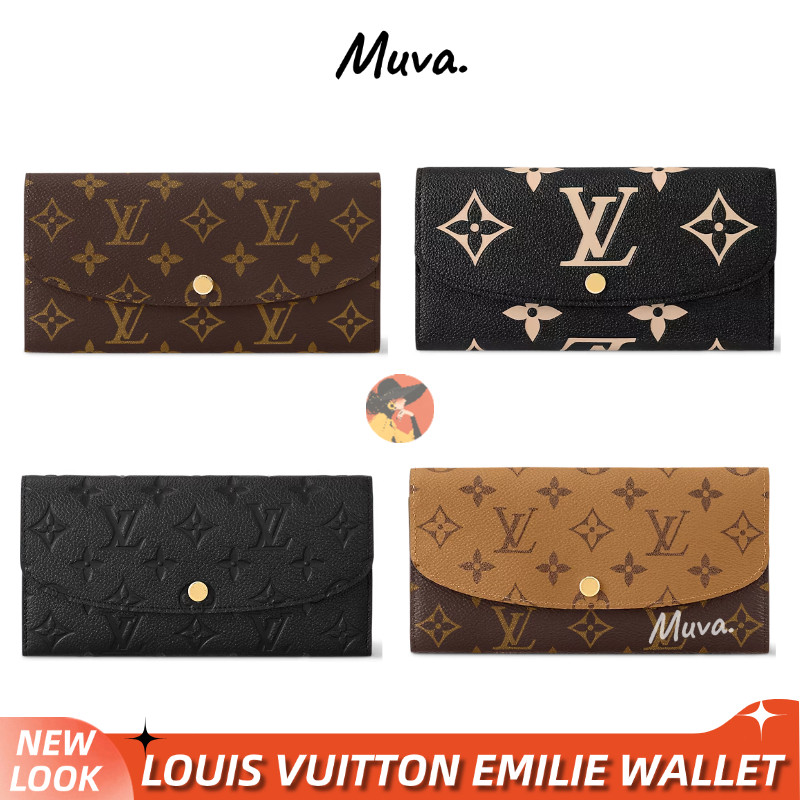 Wanita/Dompet Panjang Louis Vuitton Emilie Women/Long Wallets
