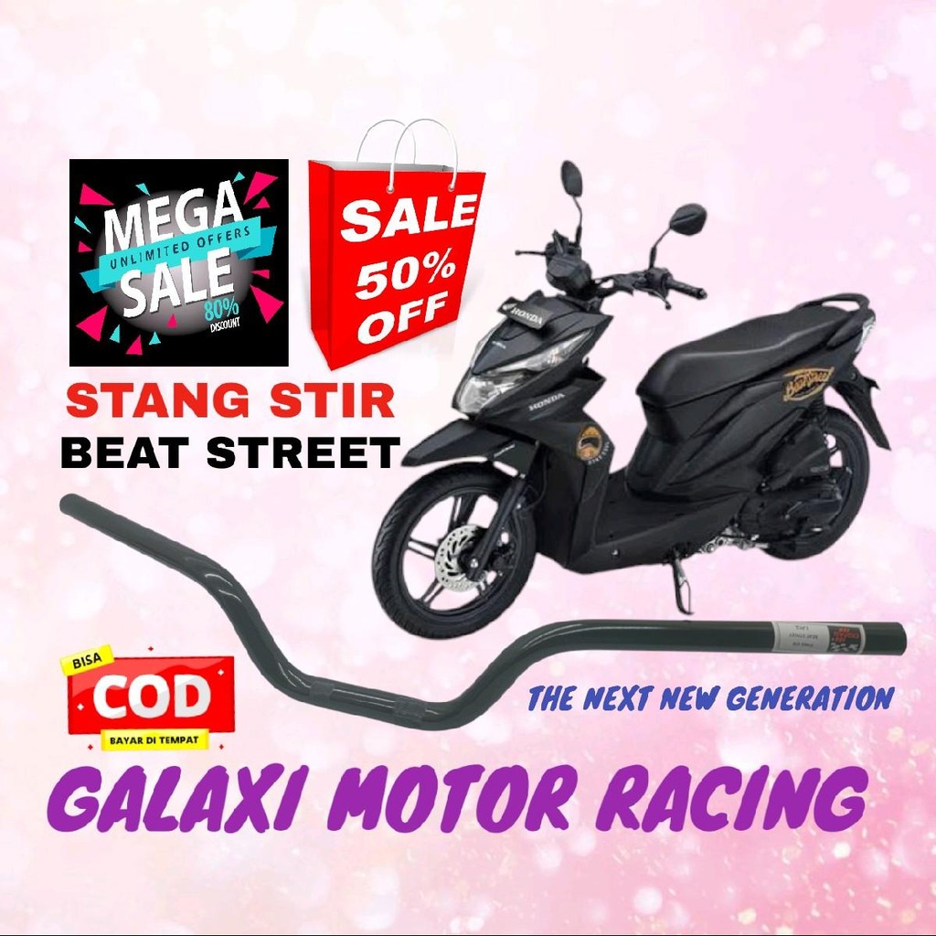 STANG STIR HONDA BEAT STREET BAHAN TEBAL DAN KUAT Motorcycle