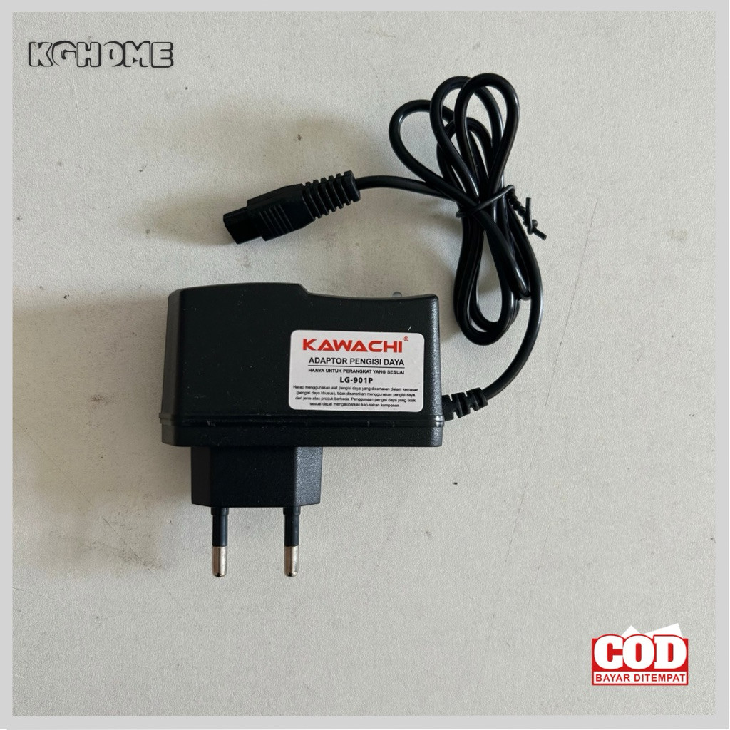 Cas Senter Kepala Kawachi 1.000Ma LP 901P SB90 Angka Delapan Kepala Gepeng Fast Charge