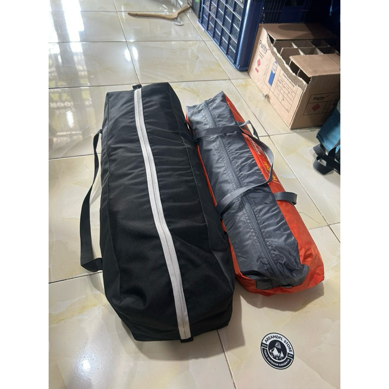 tas tenda camping ukuran 4-6p, bahan cordura tebal bukan parasit tipis . cocok untuk pengganti tenda