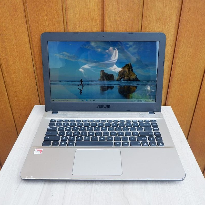 Laptop ASUS X441B AMD A9 9425 RaM4GB SSD 1TB Normal Siap Pakai - Laptop Murah - Laptop Malang - Lapt