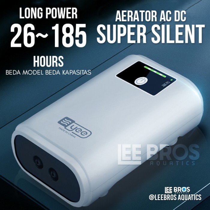 GENAOLSHOP Aerator AC DC Silent / Aerator AC DC  1 Satu 2 Dua Lubang Charge Cas