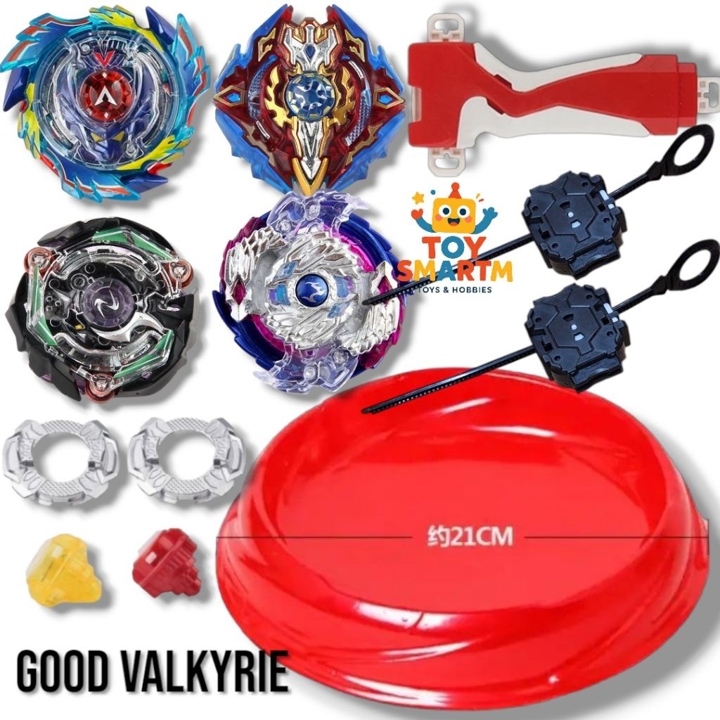 gangsing set Burst 4in1/ Gangsing Arena Set/Mainan anak gangsing Mainan Gasing duel set