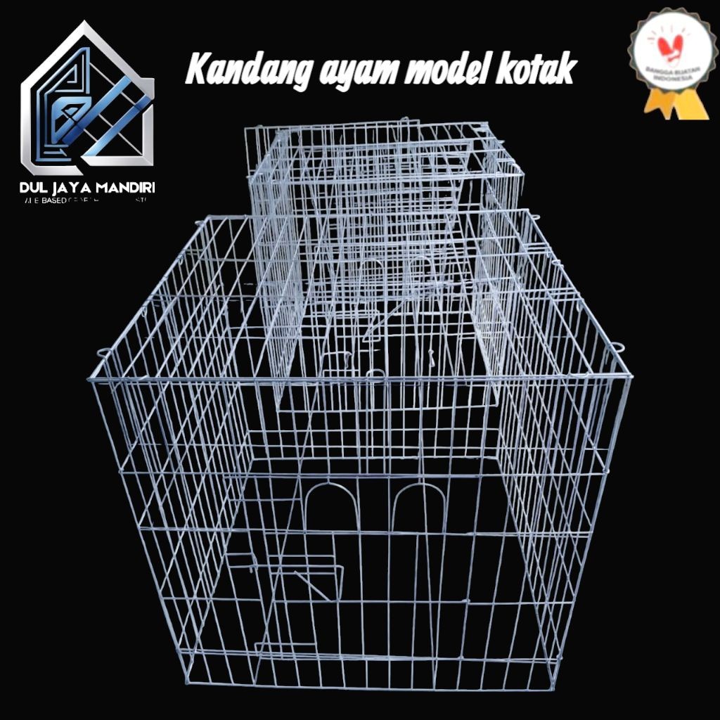 Kandang Ayam Murah. Kandang Umbaran Ayam.Kurungan Ayam. Bahan Galvanis Anti Karat.Bisa Dilipat