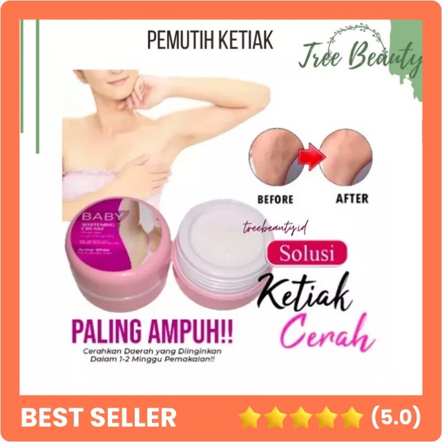 BABY WHITENING Baby Cream Pemutih Shinkurim Pemutih Ketiak - Ketiak Putih Bersih dalam bpom